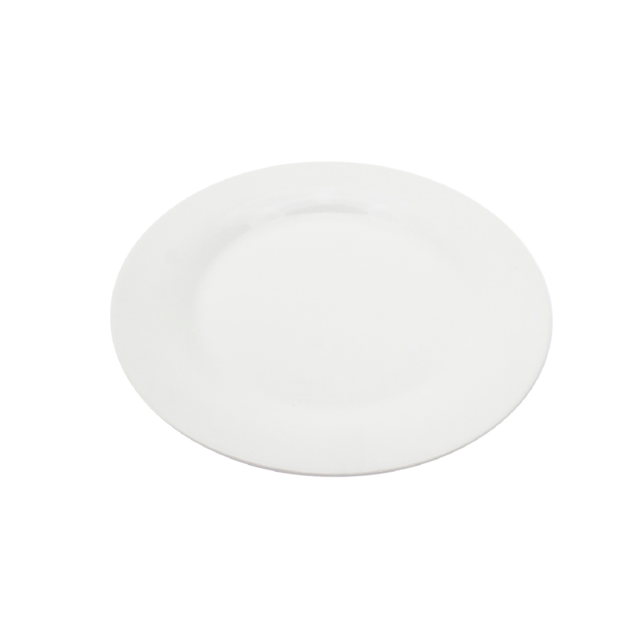 26.5cm White Porcelain Dinner Plate