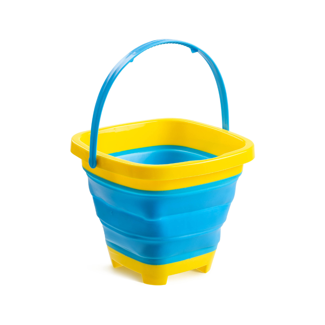 5 Piece Collapsible Beach Bucket Set