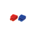 Snap on battery terminals