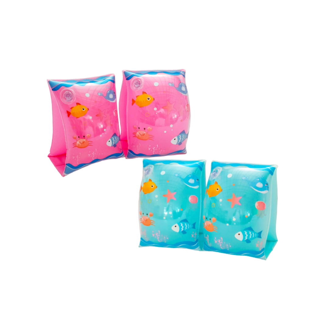 Fish Arm Bands Ages 3 - 6 (Assorted Colours)