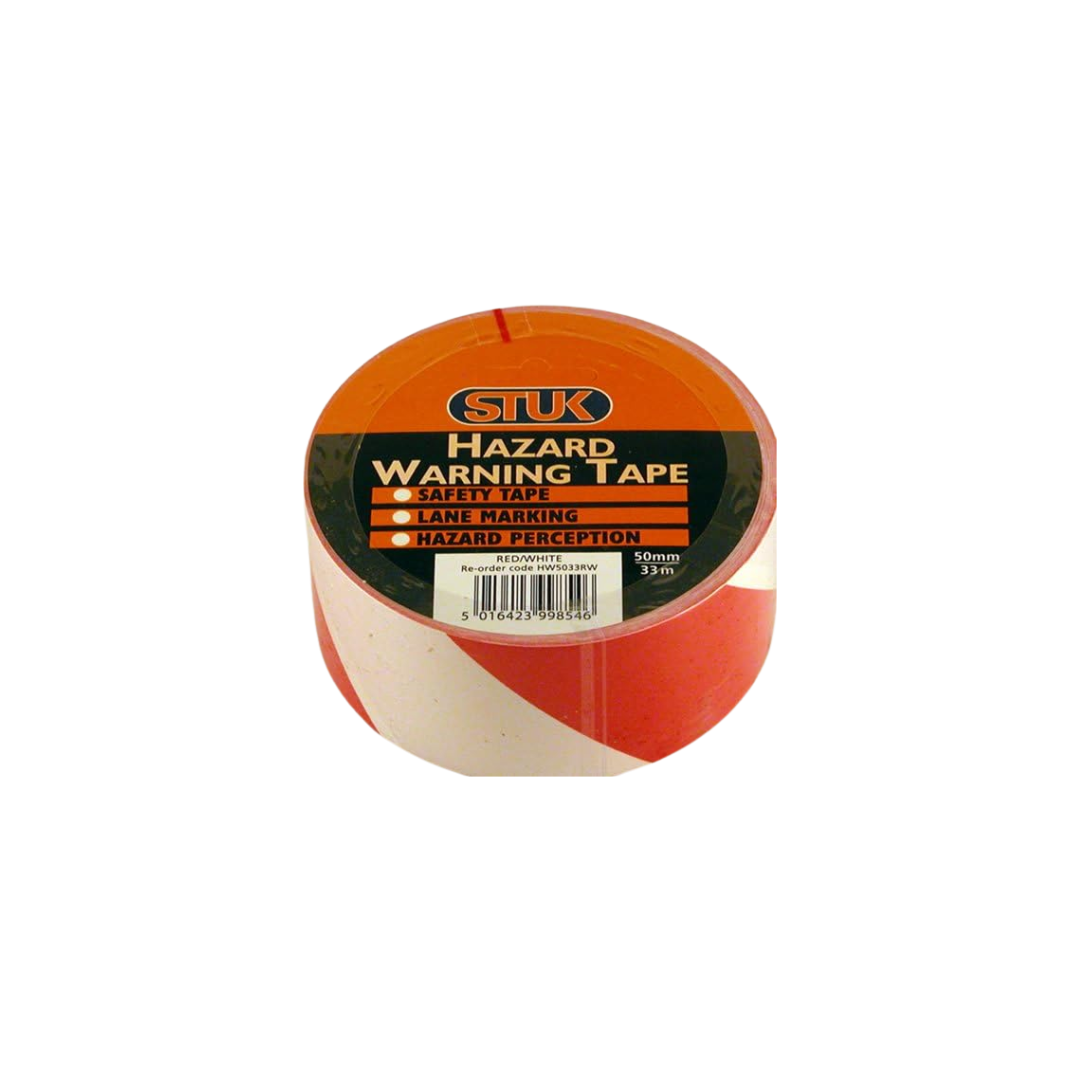 Red/White Hazard Tape
