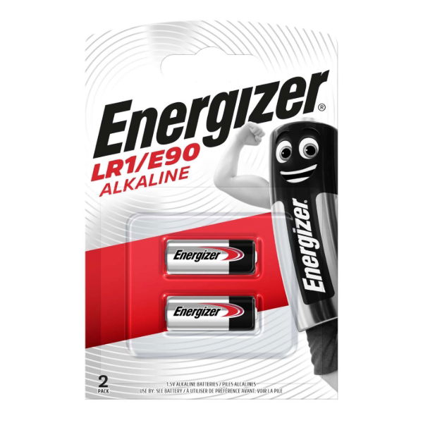 LR1/E90 Alkaline Batteries (Pack Of 2)