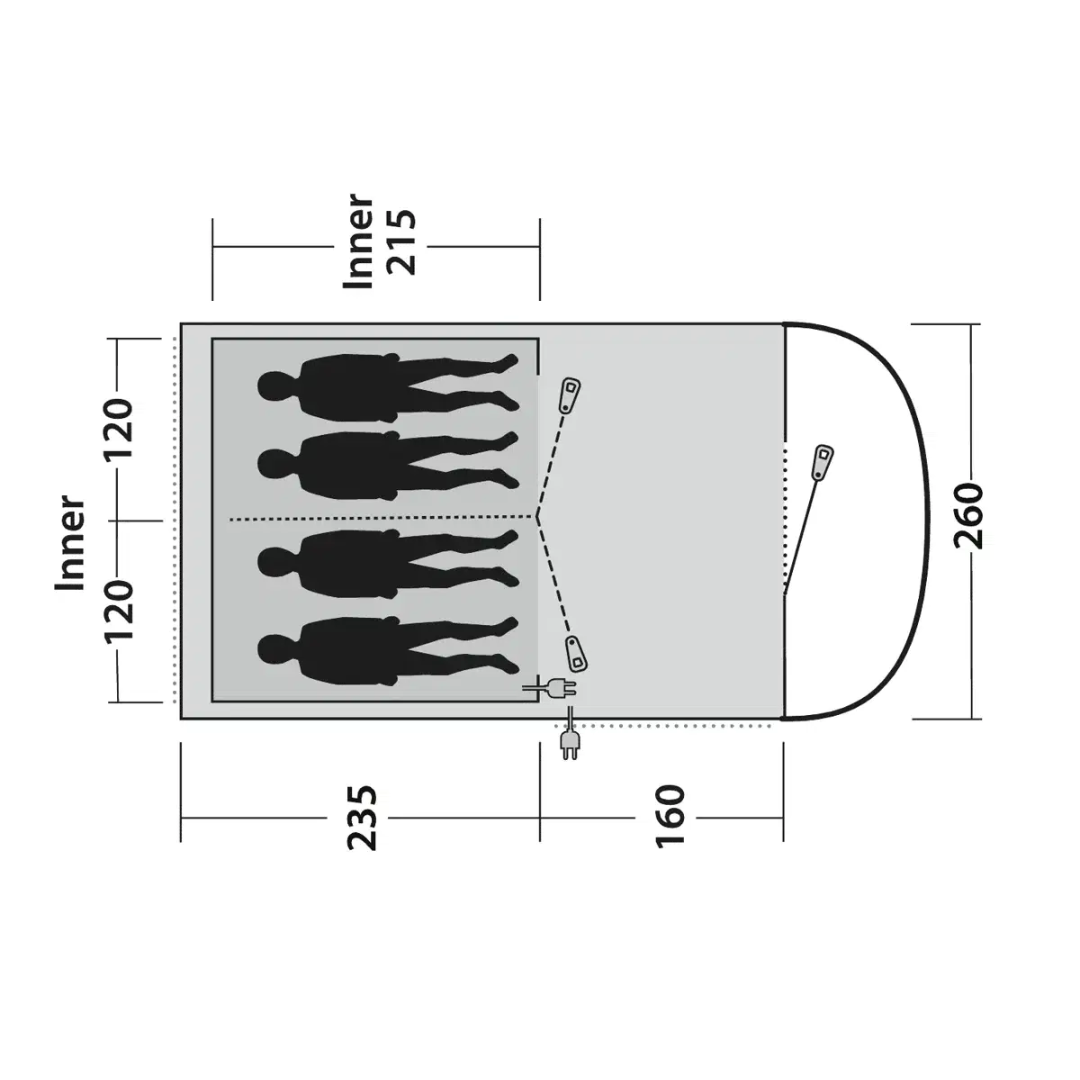 Outwell Sky 4 Tent