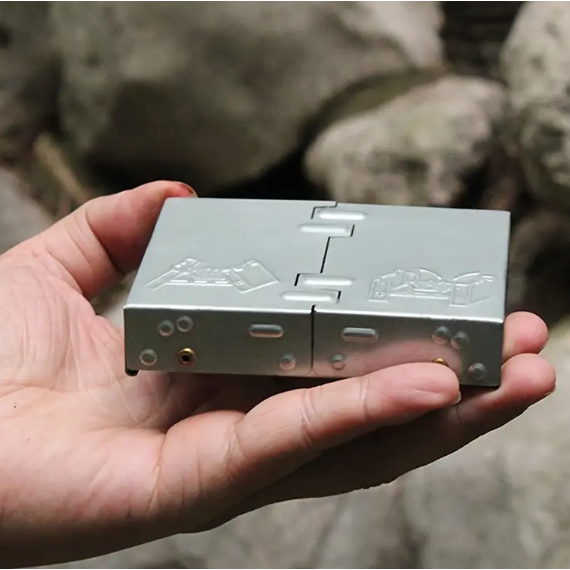 Folding Solid Fuel Pocket Stove