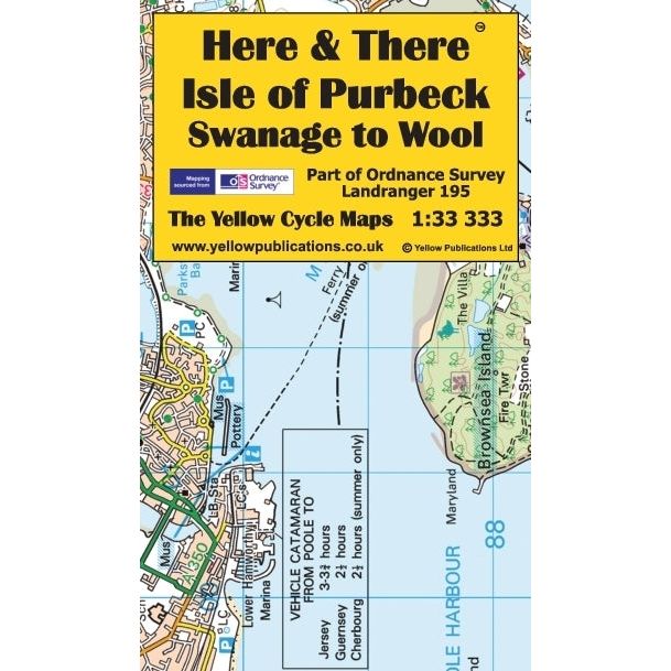 Here & There Isle Of Purbeck Map