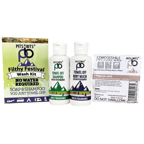 Filthy Festival Waterless Wash Kit